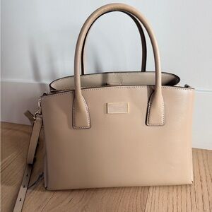 Kate Spade Tan Satchel Bag